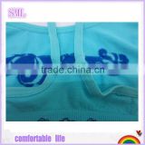 Shantou seamless knitting sex hot blue bra set