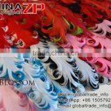 Leading Supplier Bulk Sale Cheap Dyed Hot Pink Curled Goose Feathers Pad for Girls Hair Accessories thumbnail-2