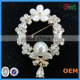 Gold Plated Horizontal Pin Brooch To A Pendant thumbnail-1