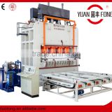 Laminate flooring production machines