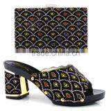 Wholesale and Retail New Design Handbag and Ladies Shoes Slippers Quality Guarantee 4 Different Colors