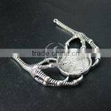 21.5mm Vintage Style Antiqued Silver Plated Skull Talon DIY Pendant Charm Supplies Findings 1820272 thumbnail-2