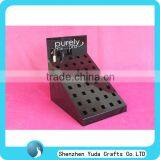 Black Acrylic Lipstick Display Showcase High Grade Cosmetic Display for Square Lipstick Display Makeup for Wholesale