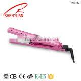 Low Price Professional Hair Straightener LED Steam Temperature Display Hair Crimper Ptc OEM/ODM Made in China thumbnail-1