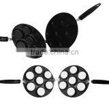 Kawachi Pan Cake Fry Pan Double Sided Black thumbnail-2