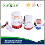 Singflo 12V/24V Automatic Bilge Water Pump 750gph/1100gph With Float Switch thumbnail-2