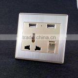 Wholesale Universal Wall Socket and Switch With Usb