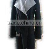 Black 2 Side Wool Coat