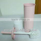 Metal Colored Toilet Brush With Holder thumbnail-1