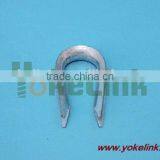 Poleline Hardware Carbon Steel Galvanized Thimble Electric Thimble thumbnail-1