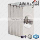 Magnet Generators Block Countersink Magnet thumbnail-2