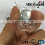 Machine Washable 15*2mm Strong Neodymium Magnet With PVC Film Covered for Clothes thumbnail-3