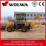 4wd Drive Type Backhoe Loader With Front Loader and Back Digger thumbnail-1