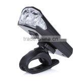 Bicycle Cycling 2 LEDs Safety USB Rechargeable Water Resistant Bright Front Head Light Bike Accessories thumbnail-3