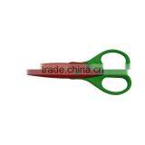 K835 Safe Colorful Plastic Coated Decorating Craft Cutting Scissors thumbnail-3