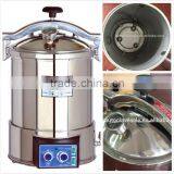 Popular New Type Small Autoclave PA-NJ Portable Pressure Steam Sterilizer With Indicator Light Double Scale Indication thumbnail-1