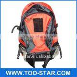 New Hot Single Monocrystal Silicon Sheet Balck +orange Solar Backpack thumbnail-1