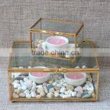 Presentation Box Single Small/ Photo Box /Christmas Candy Storage Containers Rectangular Clear Glass Box thumbnail-2