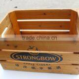 Wood Wine Crate Wood Fruit Crate Wholesale thumbnail-1