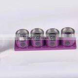 Decorative Glass Herb Shaker With Window Display Cover thumbnail-1