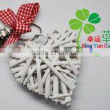 2012 Christmas Crafts Wicker Hanging Heart With Bell and Bowknot & Wicker Christmas Crafts thumbnail-1