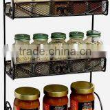 Innocrea 3 Tier Wire Wall Mount Spice Rack thumbnail-2