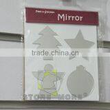 Custom Living Room Transparent Mirror Sticker thumbnail-1