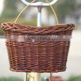 Cheap Removable Wicker Bicycle Front Basket thumbnail-4