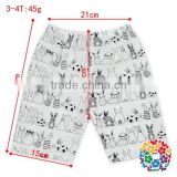 Printed Easter Bunny Baby Short Pants Boutique New Toddler Baby Girls Shorts