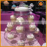 Good Quality 7 Tier /5 Tier /4 Tier Round Acrylic Cupcake Tower Stand thumbnail-4