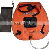 20L Portable NEW SOLAR SHOWER C1021 Orange Color thumbnail-1