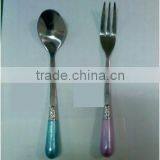 Mini Stainless steel Flatware set spoon and fork