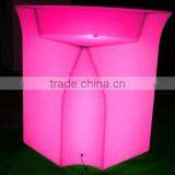 Modern Commerical High Quality PE Partable Plastic LED Bar Counter With 16 Colors Change thumbnail-6