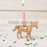 Gold Unicorn Candle Holder Kids Cute Party Decor thumbnail-3