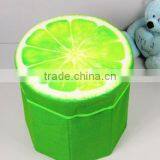 Small Size Cute Lint Folded Fruit Storage Box thumbnail-4