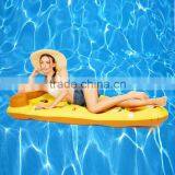 2017 Luxury Giant Inflatable Pizza Slice Pool Float Lounger With Cup Holders Outdoor Swimming Pool Toys for Party and Fun thumbnail-4