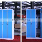Three-door Steel Locker Cabinet in Different Colors thumbnail-2