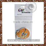 EA1-1008 Smiling Face Customized Hanging Paper Car Air Freshener