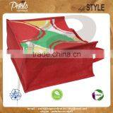 PP Laminated Jute Tote Bag With Padded Rope Handle With Three Color Front & Back Print thumbnail-2