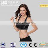 Ladies Flexible Cheap Polyester Running Brooks Sports Bras thumbnail-1