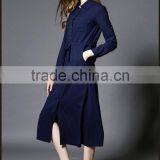 Fashion Mature Women Casual Dresses Clothes Long Sleeve Women Dresses Big Women Dresses thumbnail-4