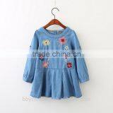 2017 Fashion Dress Designers for Flower Embroidered Girls Party Dresses for 10 Year Olds thumbnail-2