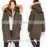 OEM Service Women Cheap Winter Keep Warm Parka Coats thumbnail-5