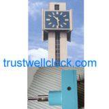 Square Shape Tower Building Clocks With GPS thumbnail-1