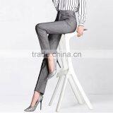 Female Small Straight Pants Suit Dress Pants Occupation High Waisted Jeans Leisure Trousers Custom Made as Your Need thumbnail-3