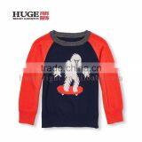 Normal Long Sleeve Kintted Kids Crochet Sweater thumbnail-1