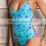 Ladies Sea Star Print One-piece Swimwear thumbnail-1