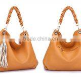 Newest Design Ladies Leather Bags With Tassel Ends thumbnail-2