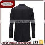 Latest Custom Design Best Brand Men'S 1 Button Black Coat Pant Men Suit thumbnail-2