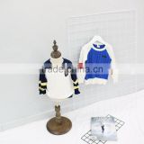 2-7 years kids Bohemia style sweater, color rendering sweater, boutique children's cotton sweater